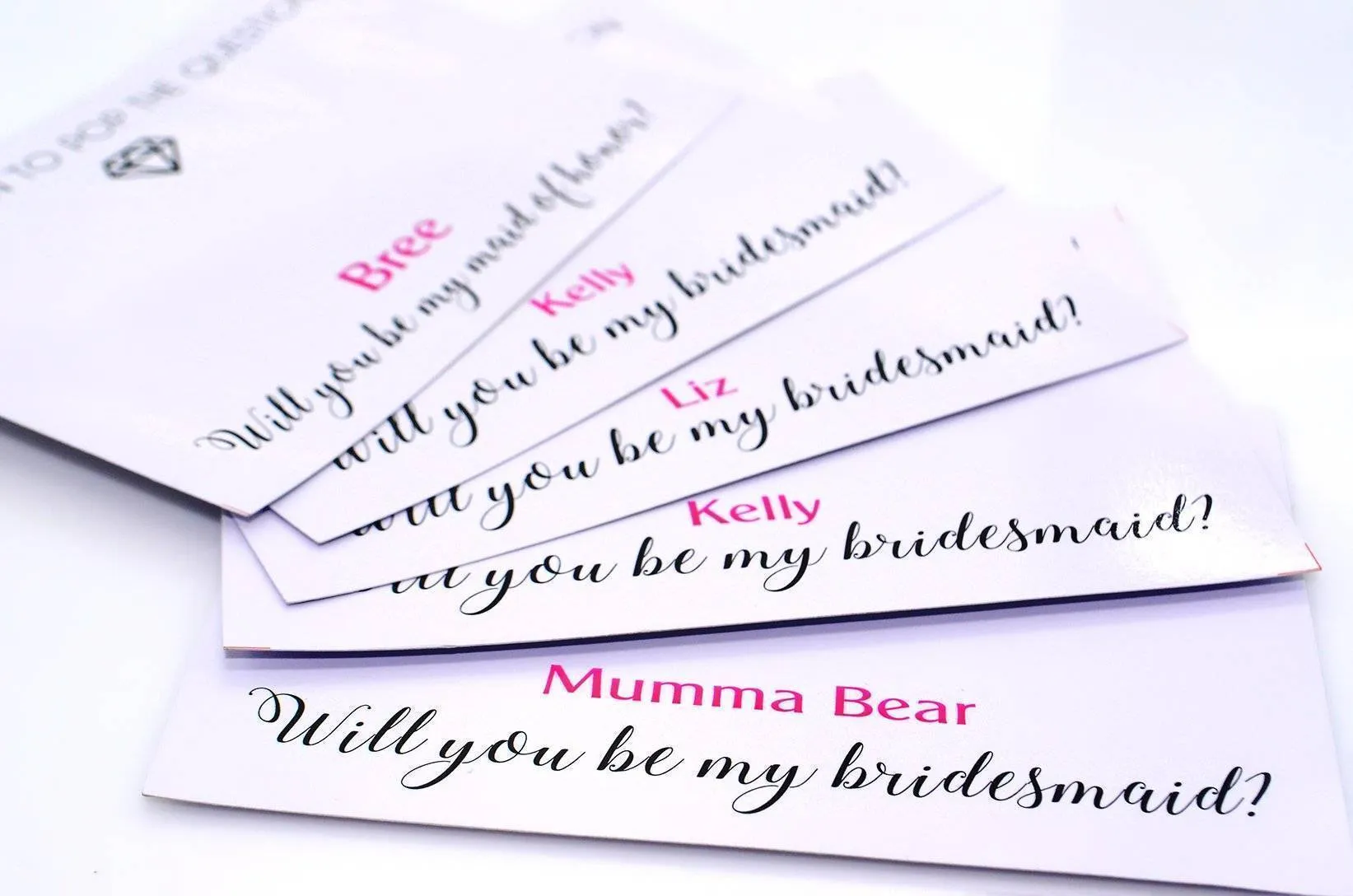 Bridesmaid Rings (Gift Boxes Included)