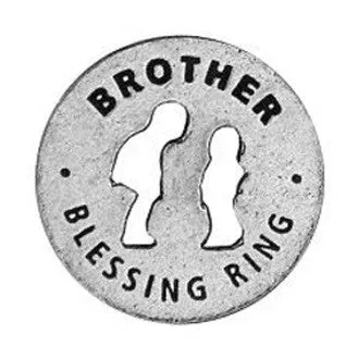 Brother Blessing Ring Charm