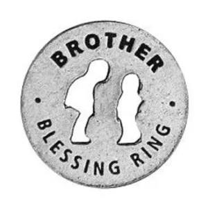 Brother Blessing Ring Charm