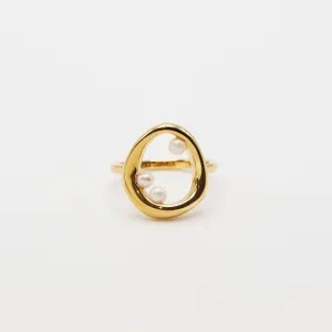 Bubble Pearl Ring