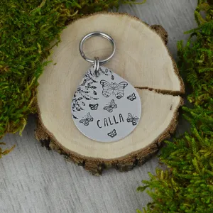 Butterflies Pet ID Tag