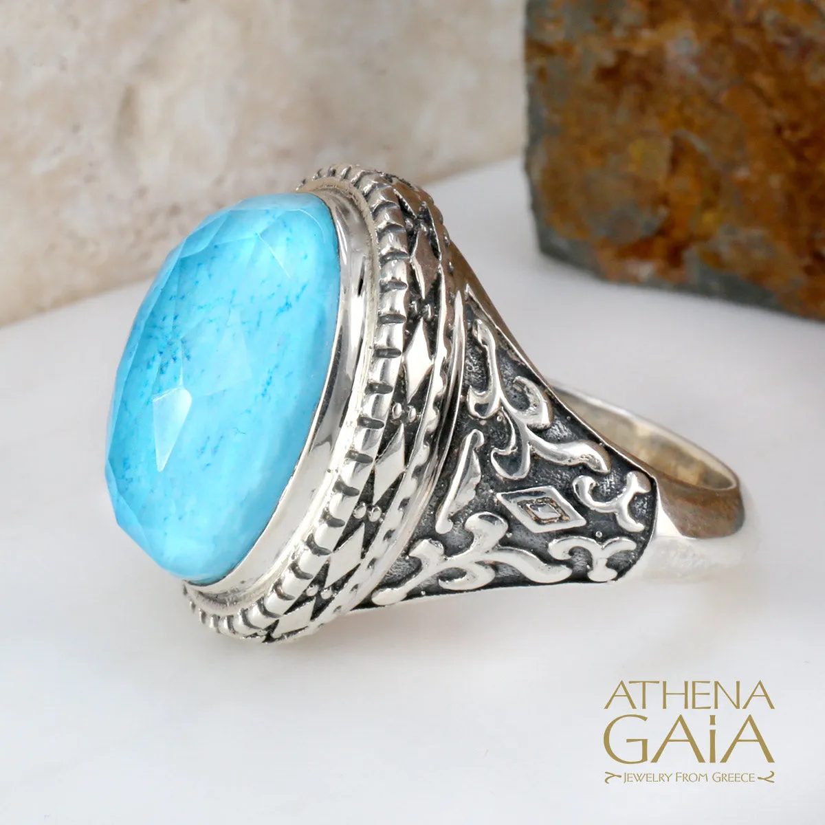 Byzantine Garden Border Ring (In-Stock)
