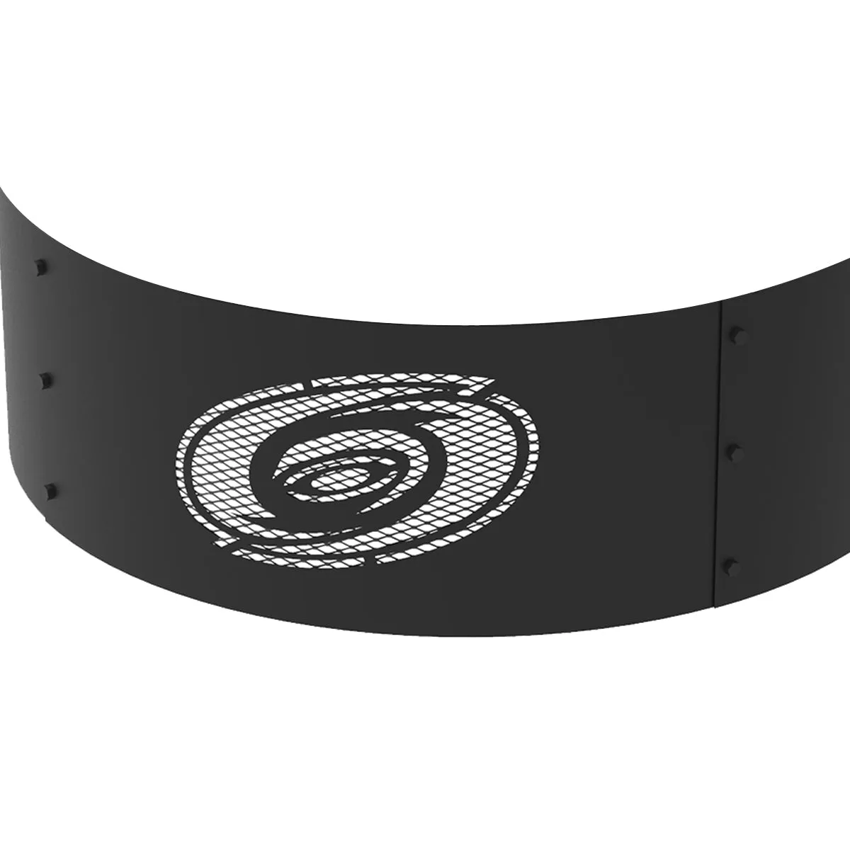 Carolina Hurricanes 36 in. Round x 12 in. High Decorative Steel Fire Ring