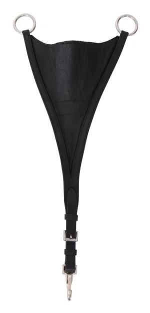 CAVALLINO MARTINGALE BIB ATTACHMENT - Black