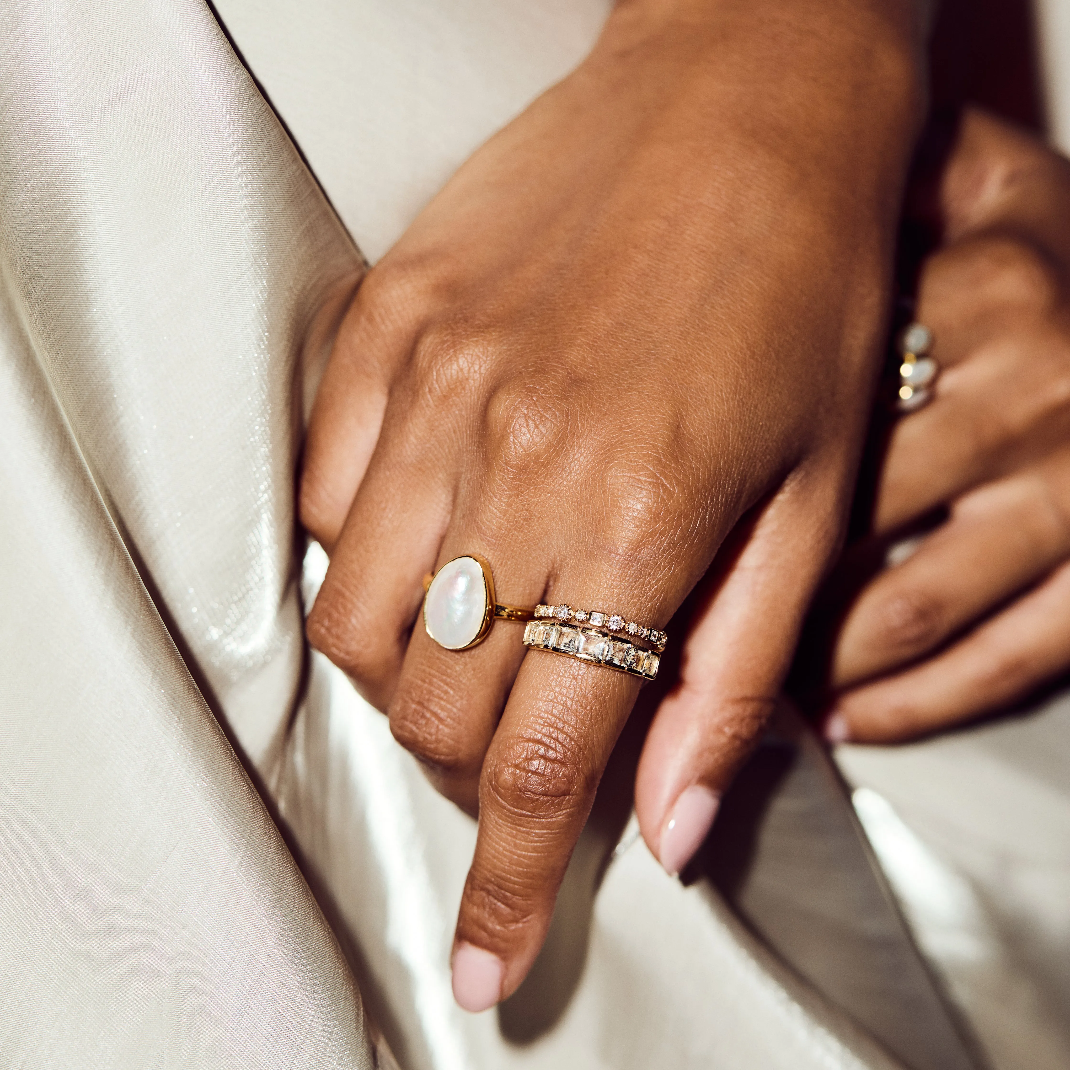 Charlotte Green Amethyst Ring