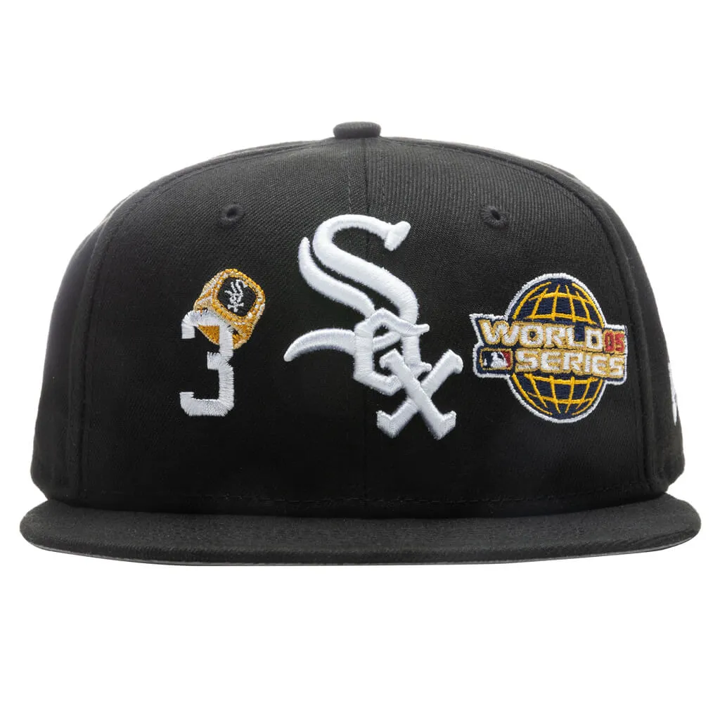 Chicago White Sox 3 RIngs Fitted