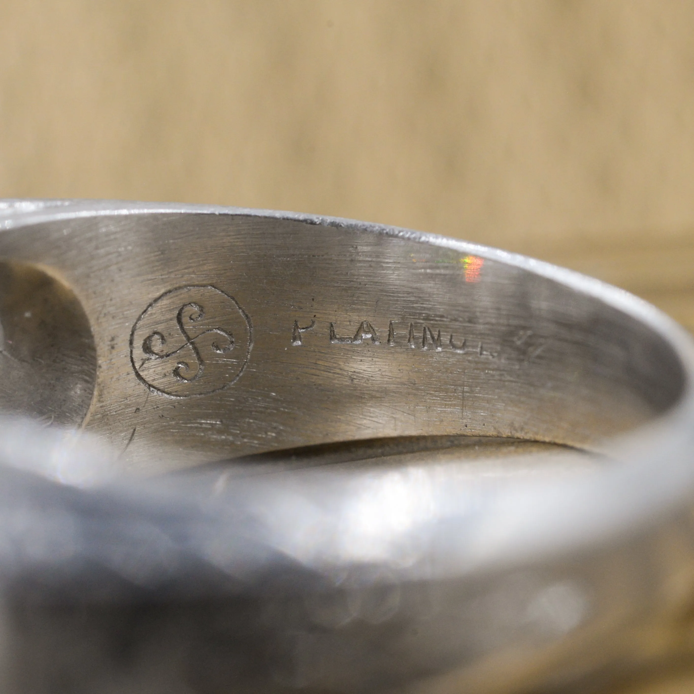Circa 1920's 3 Stone Diamond Ring
