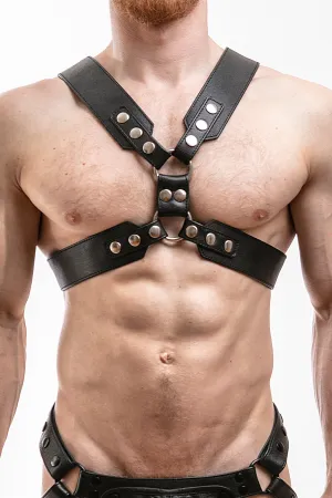 COMMANDER HARNESS - Stainless Steel