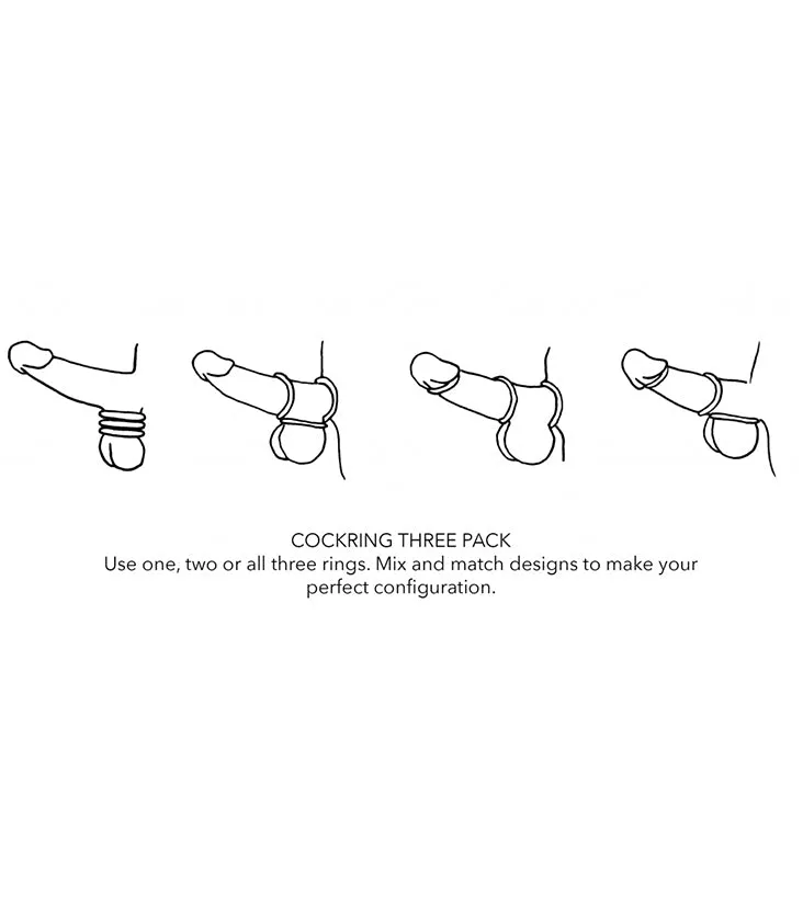 Concave Silver Stainless Steel Cock Ring 45mm