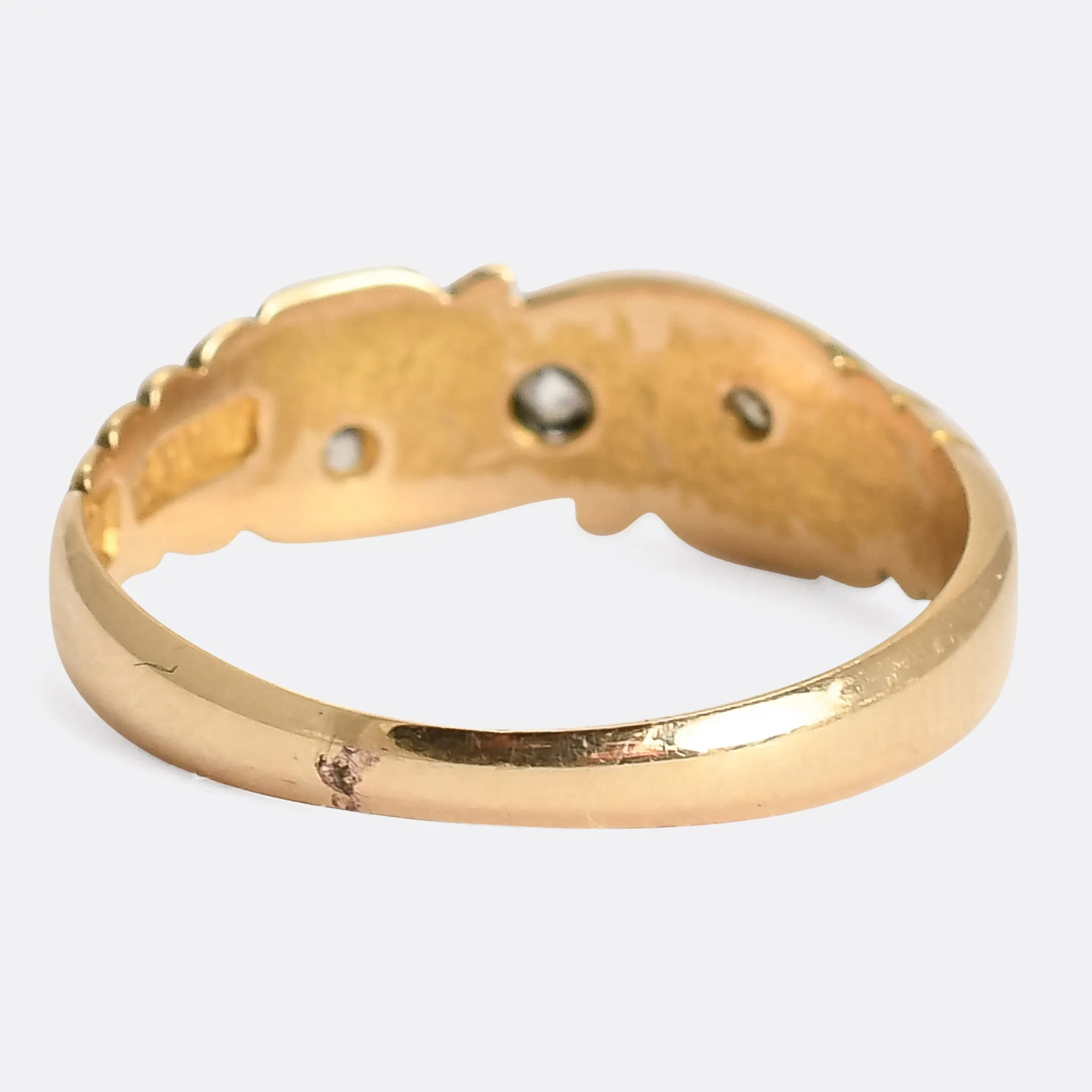 (Copy) Late Victorian Turquoise & Diamond Ring