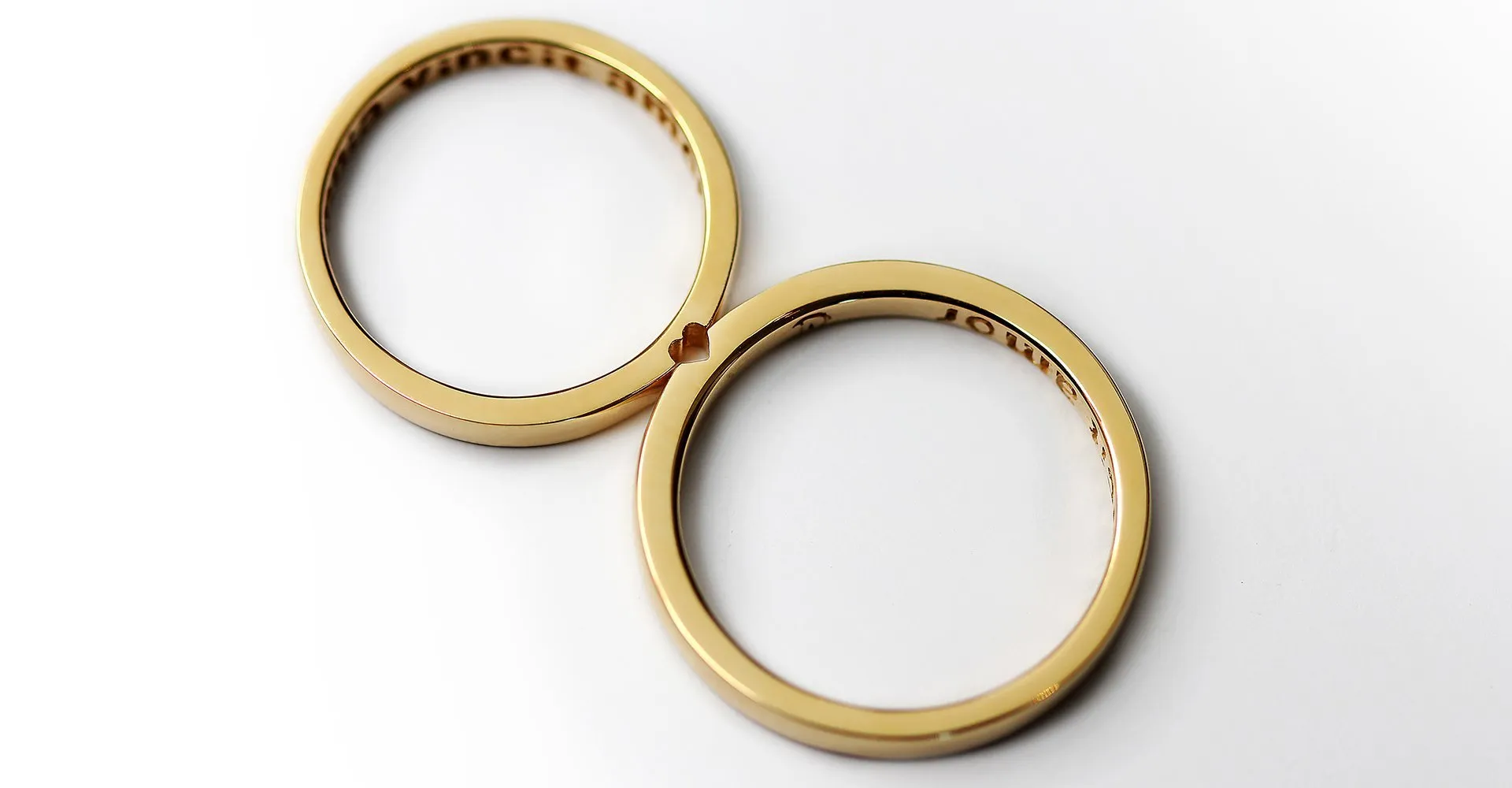 Couple wedding ring set