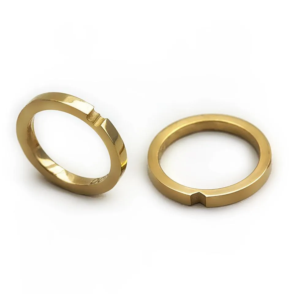 Couple wedding ring set