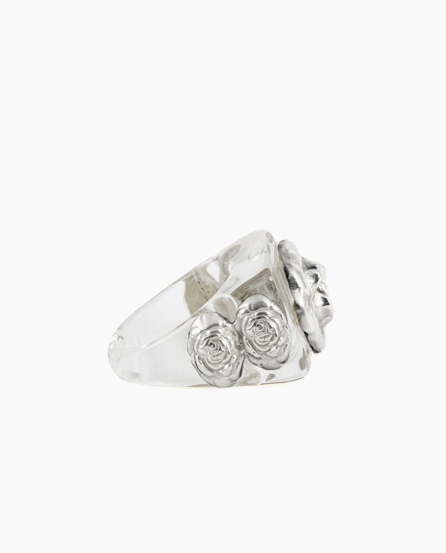 Crystal on Silver Rosetón