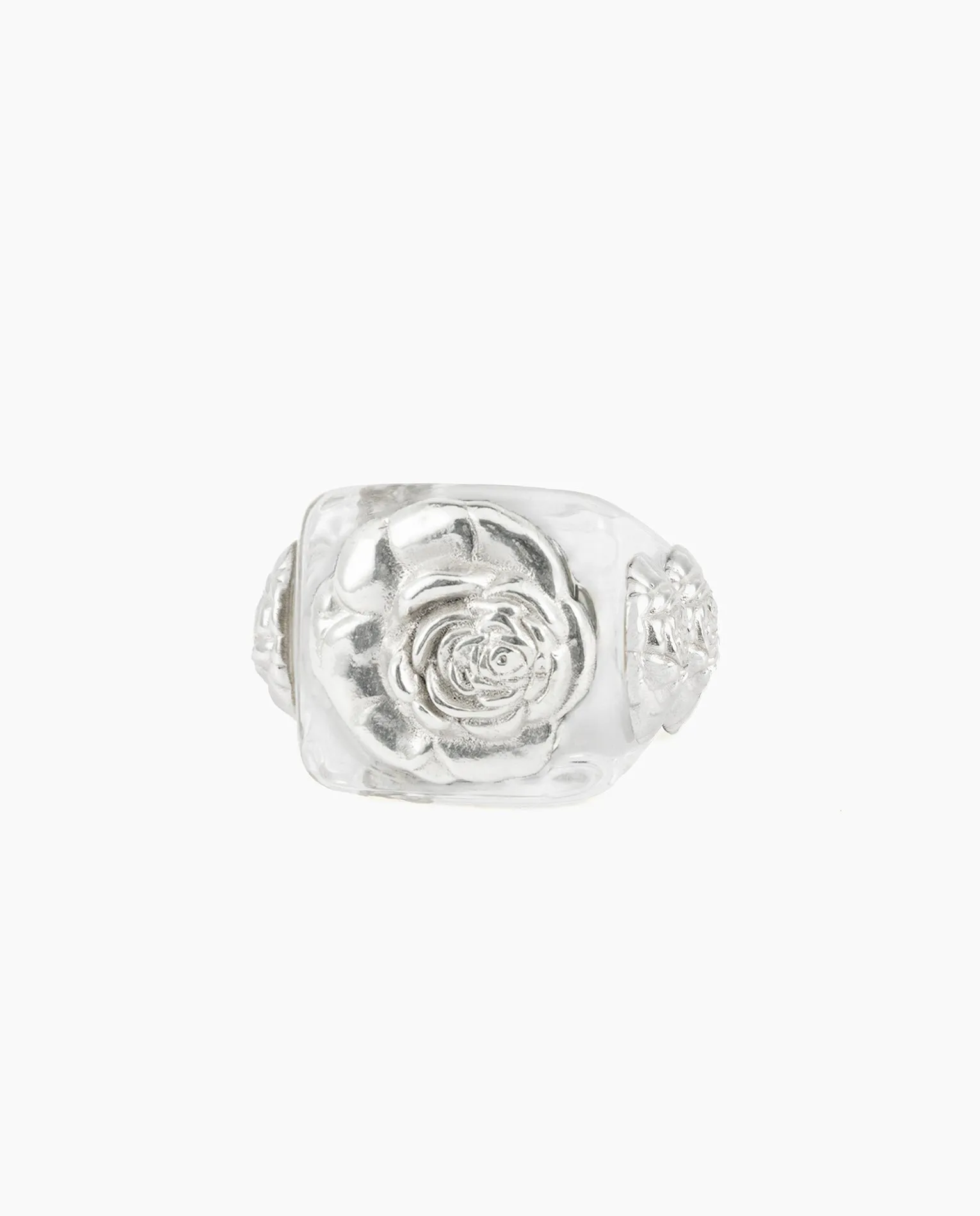 Crystal on Silver Rosetón