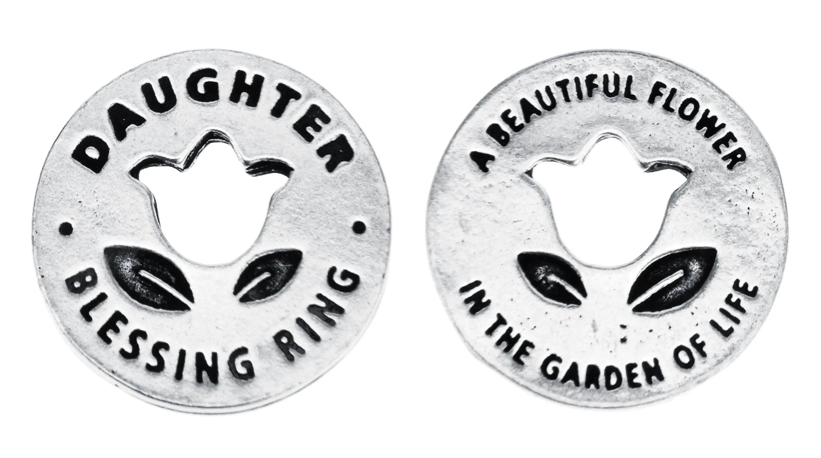 Daughter Blessing Ring Charm