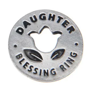 Daughter Blessing Ring Charm