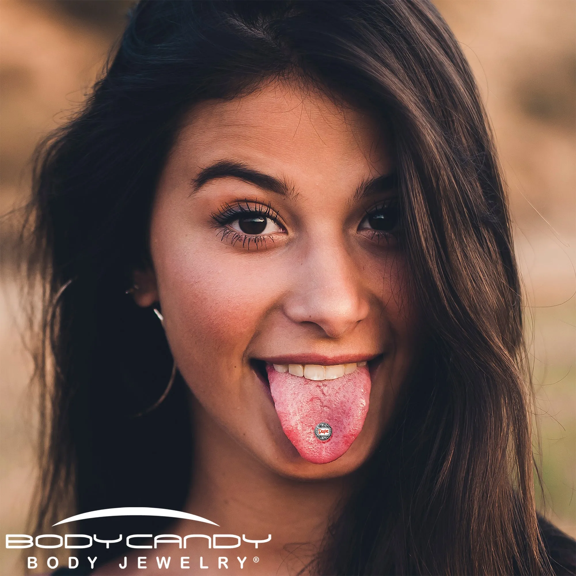 Dope Composition Notebook Barbell Tongue Ring