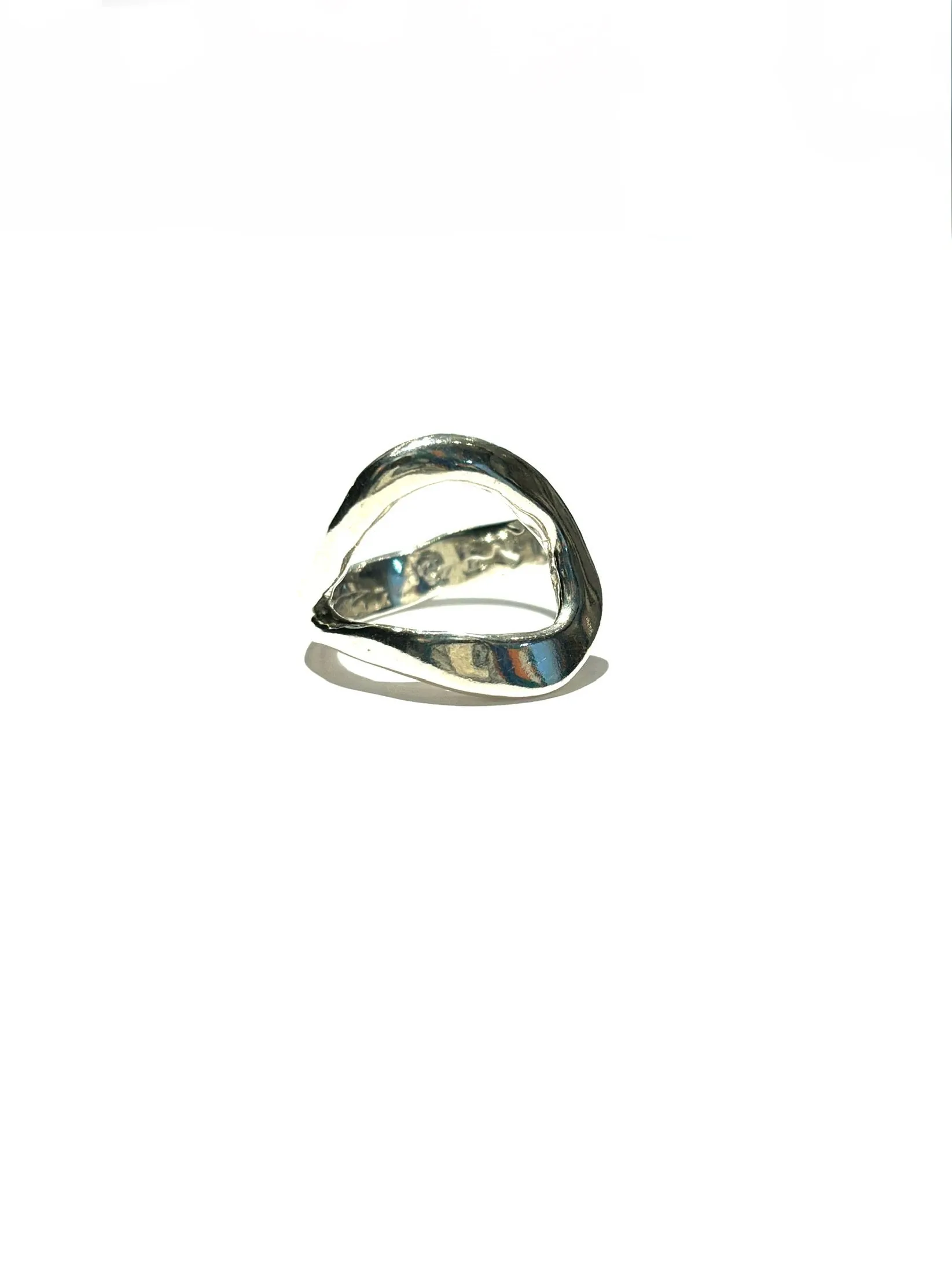 DOS PINCELES - Aqua Ring (Brass or Silver)