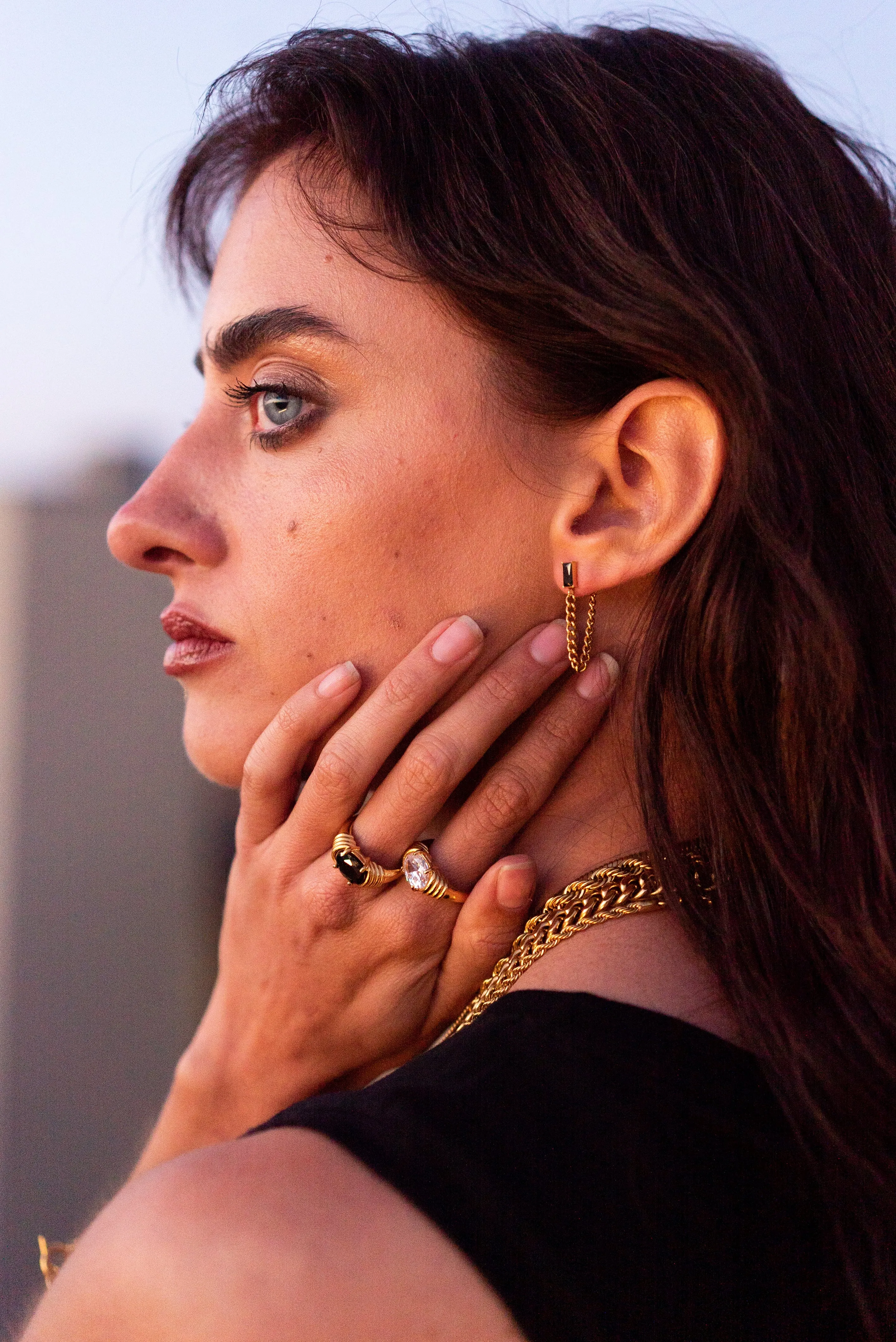 EASE RING - CRYSTAL