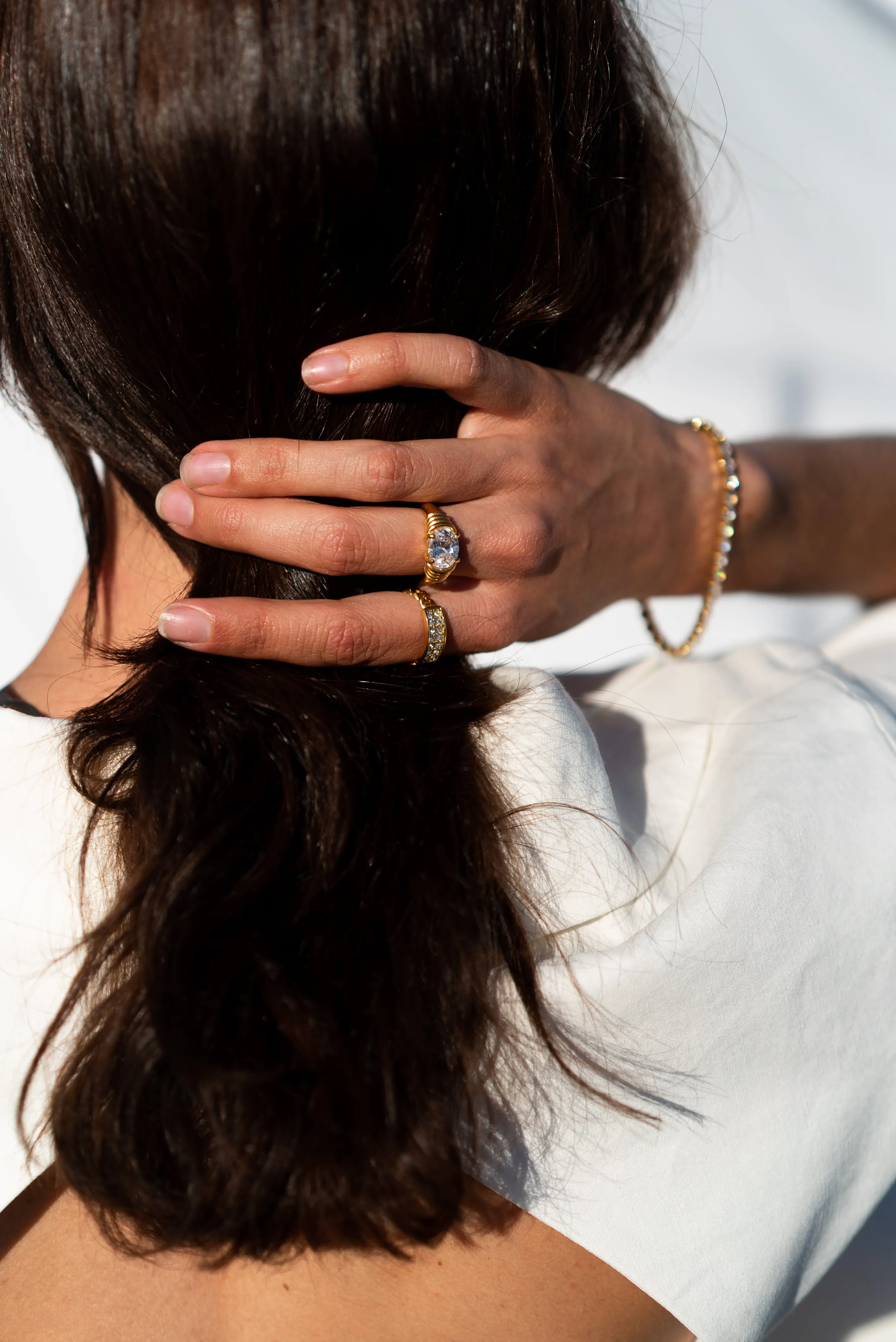 EASE RING - CRYSTAL