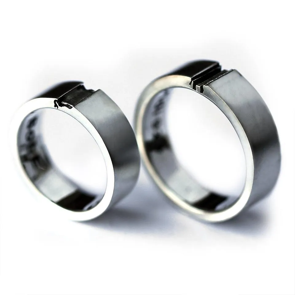 Elephant matching rings set