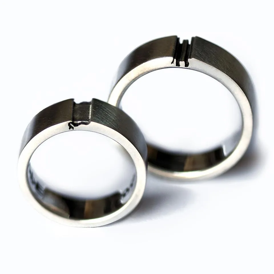 Elephant matching rings set