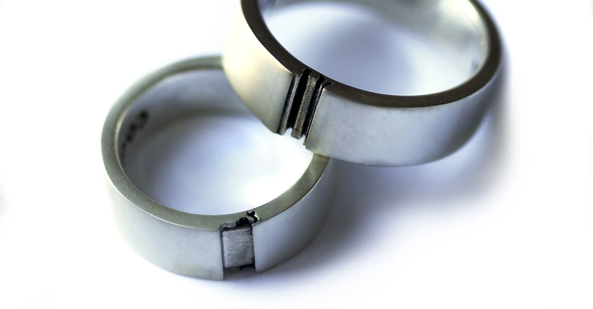 Elephant matching rings set