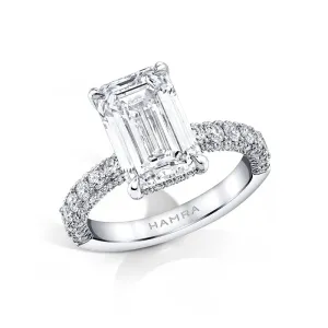 Emerald Cut Diamond Ring