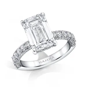 Emerald Cut Diamond Ring