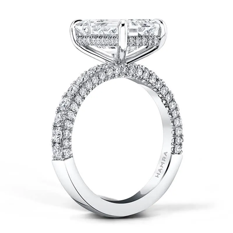 Emerald Cut Diamond Ring