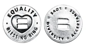 Equality Blessing Ring Charm