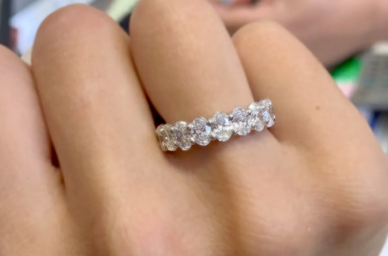 Eternity Ring Diamonds & Gold Early Winter Collection