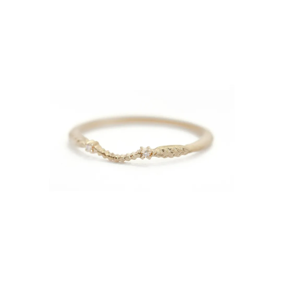 Evergreen Diamond Ring Guard