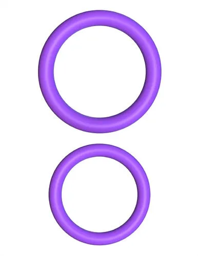 Fantasy C-Ringz Max Width Silicone Rings - Purple