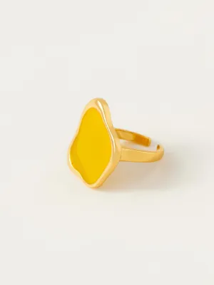 Fashion Jewelry-18k Gold Plated-Rings-Noosa-Yellow-RIVA1007_Y-Fashion Edit Voyce