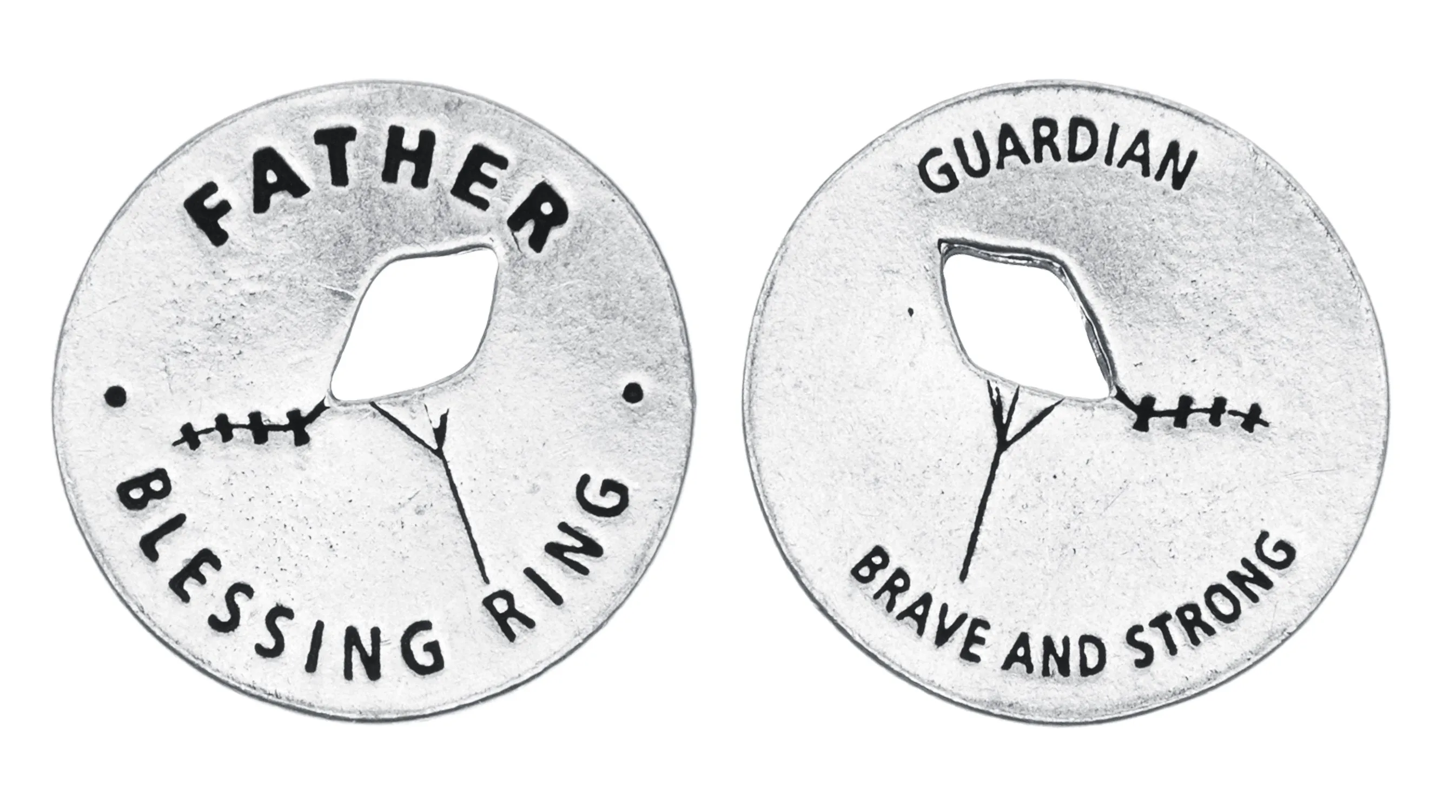 Father Blessing Ring Charm