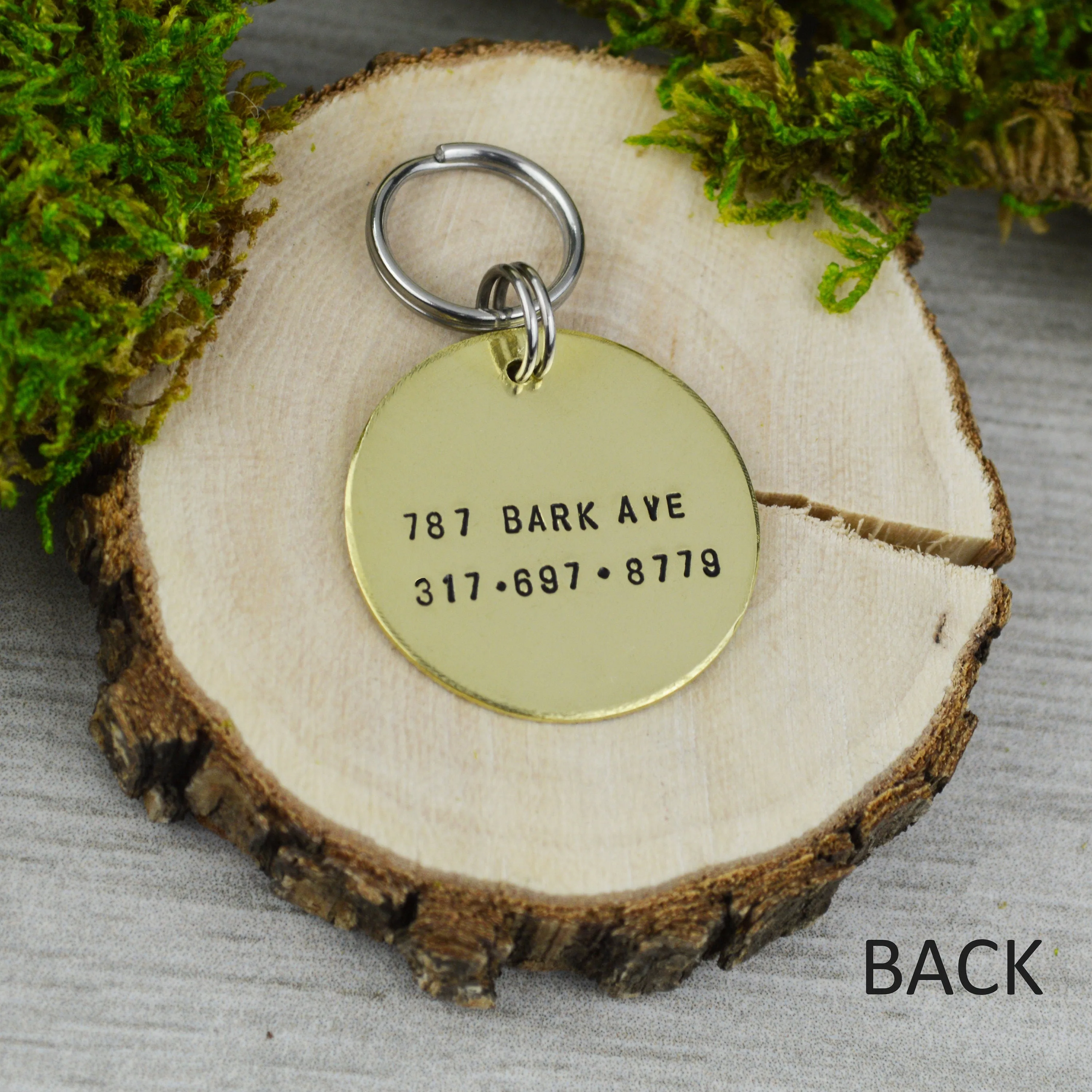 Feathers Pet ID Tag
