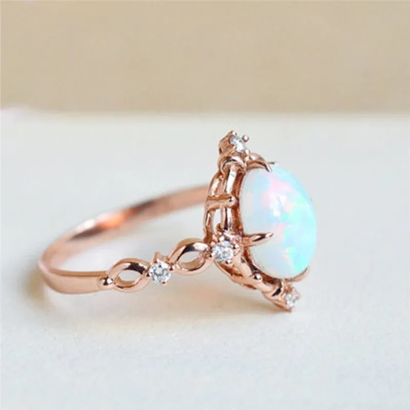 Fire Opal Ring