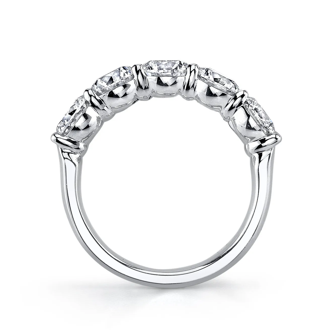 Five Stone Buttercup Setting Diamond Ring