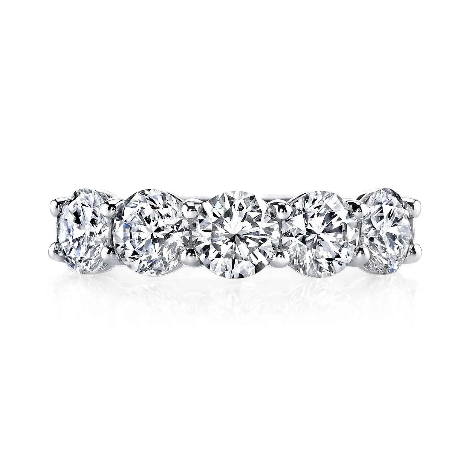Five Stone Buttercup Setting Diamond Ring