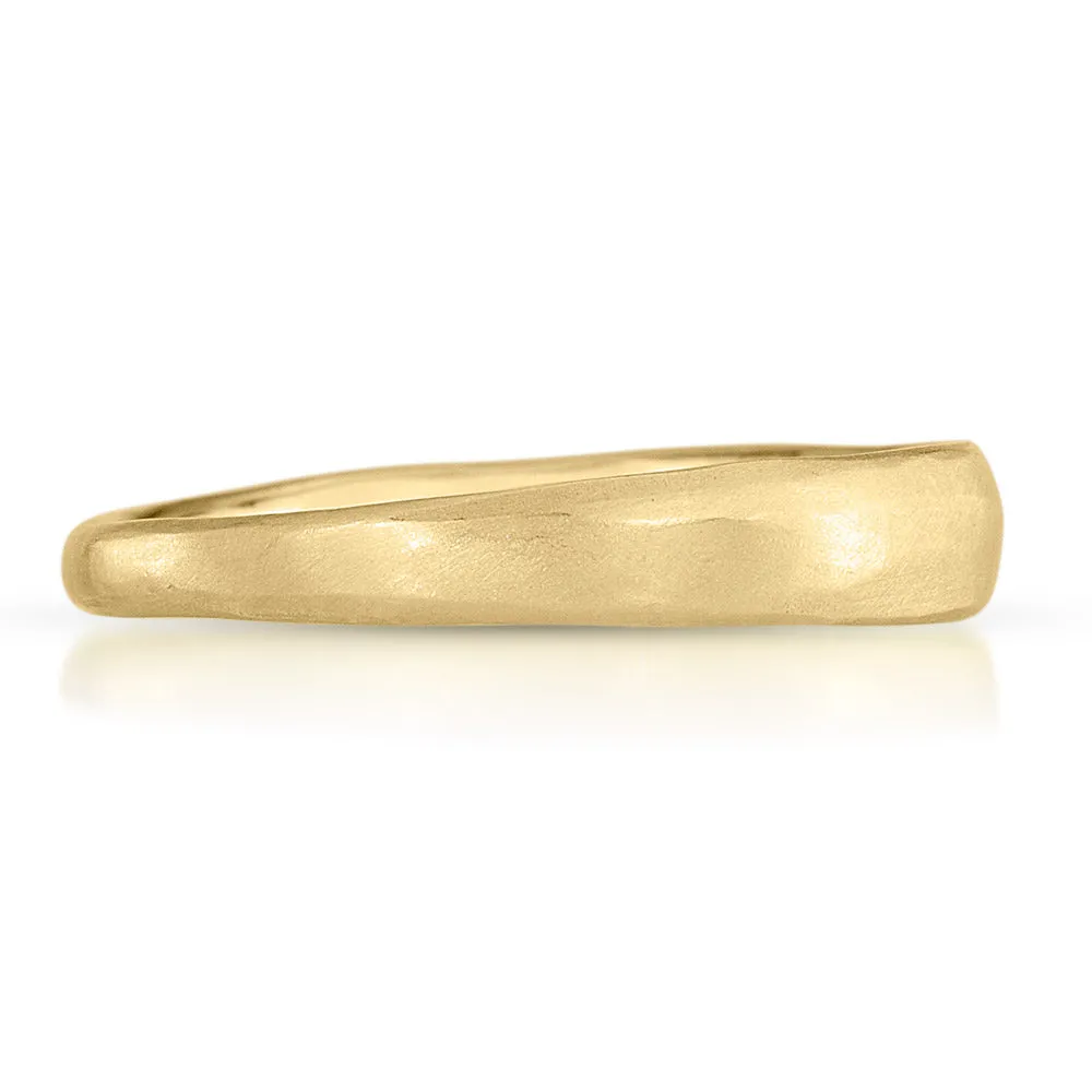 Flat Taper - hand carved band
