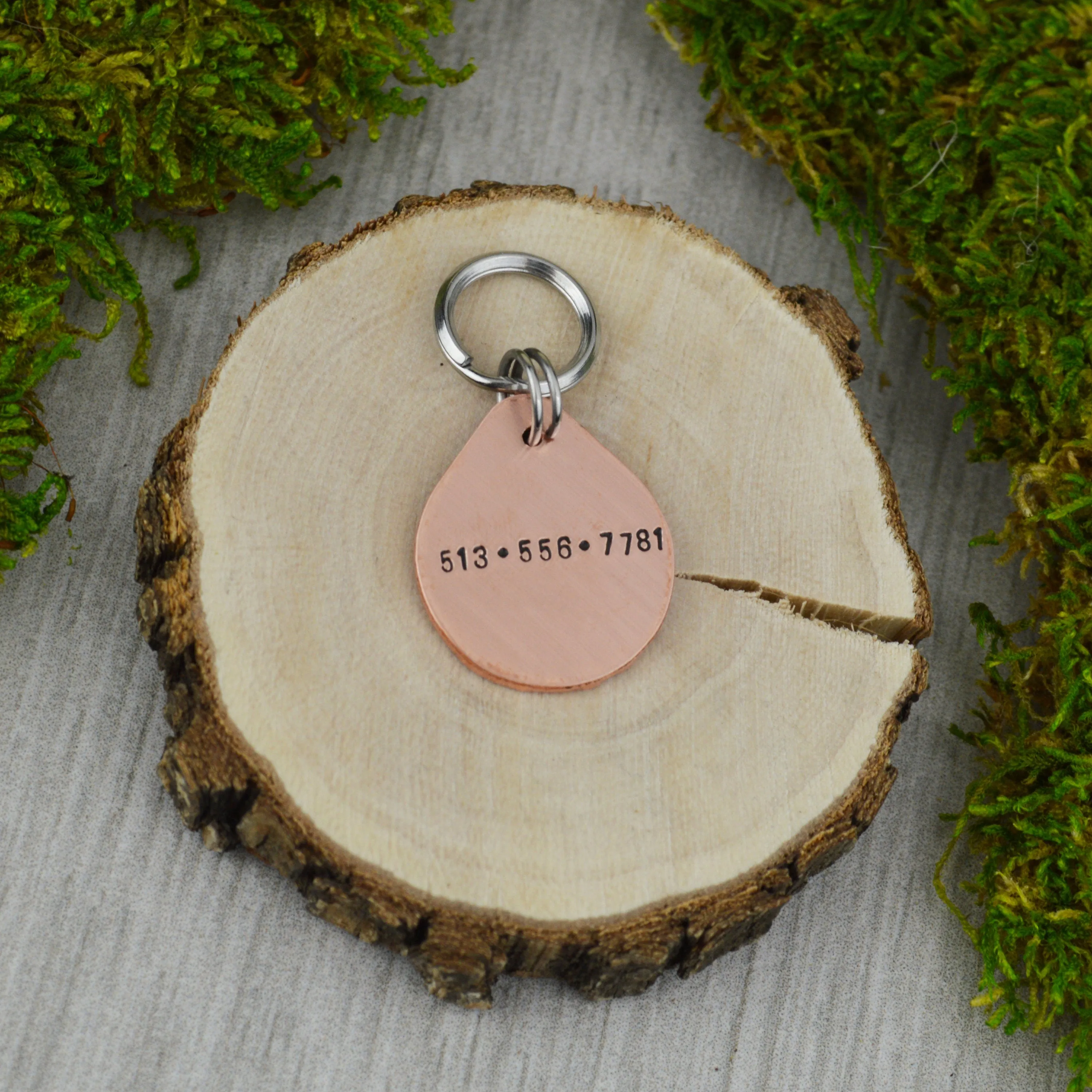 Fly Agaric Mini Pet ID Tag