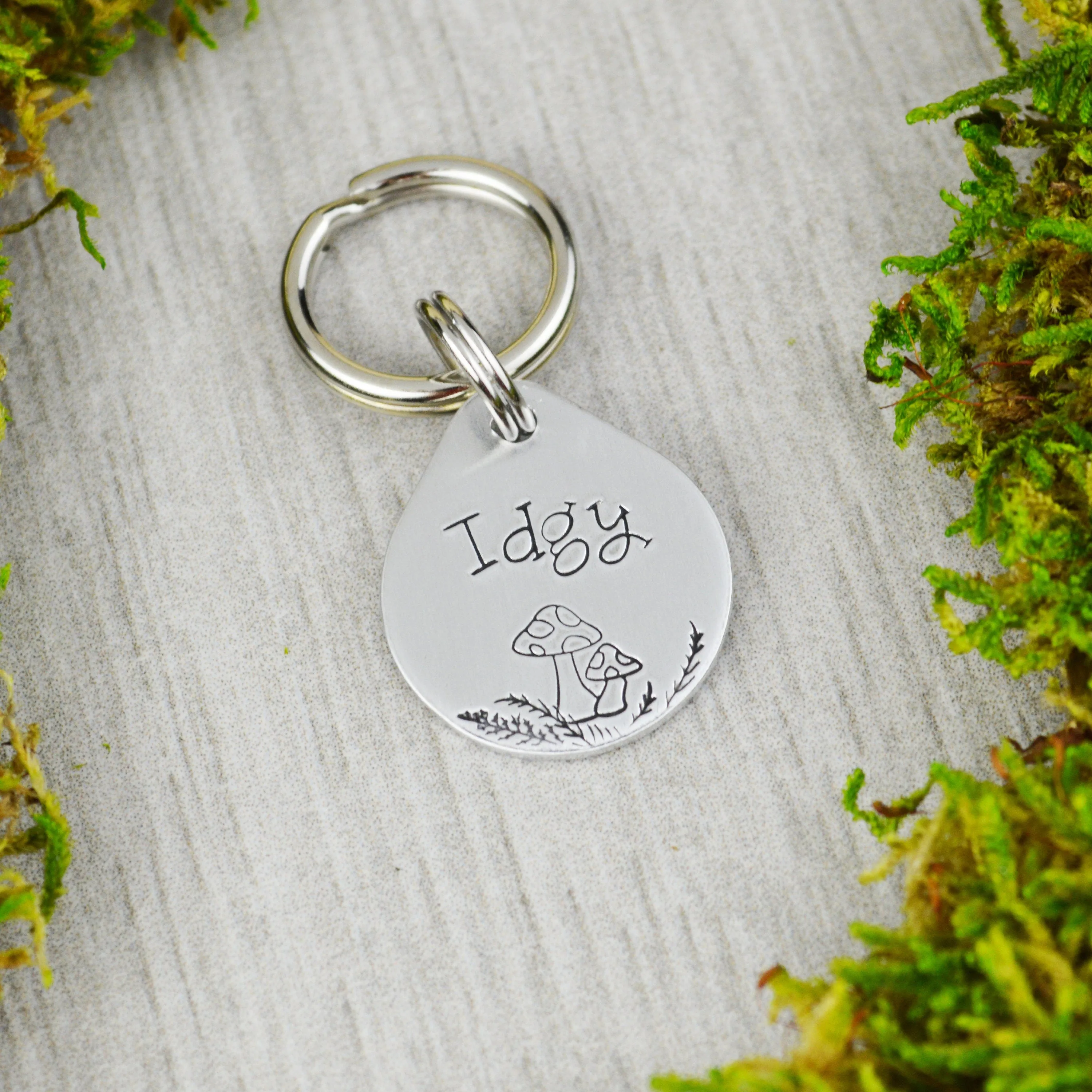 Fly Agaric Mini Pet ID Tag