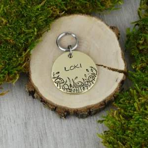 Forest Floor Pet ID Tag