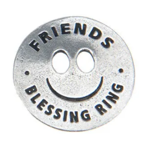 Friends Blessing Ring Charm