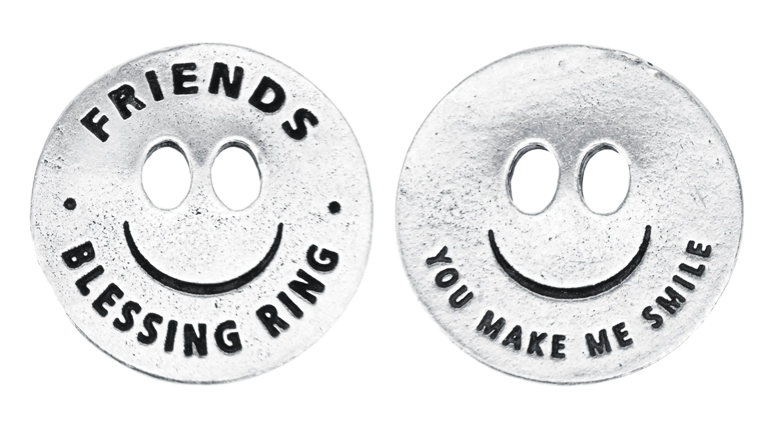Friends Blessing Ring Charm
