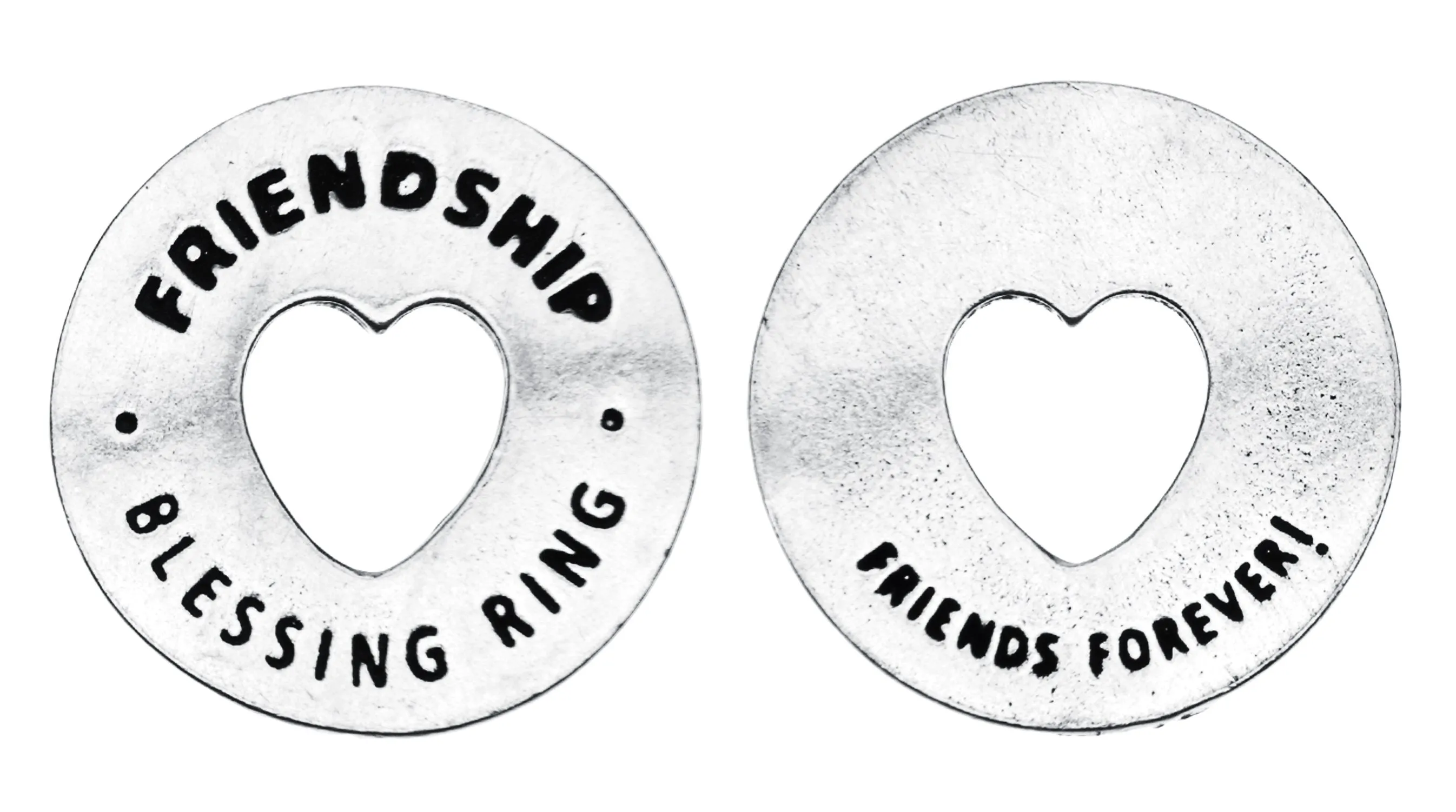 Friendship Blessing Ring Charm