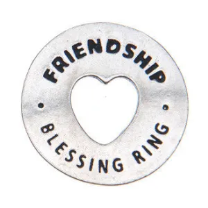 Friendship Blessing Ring Charm