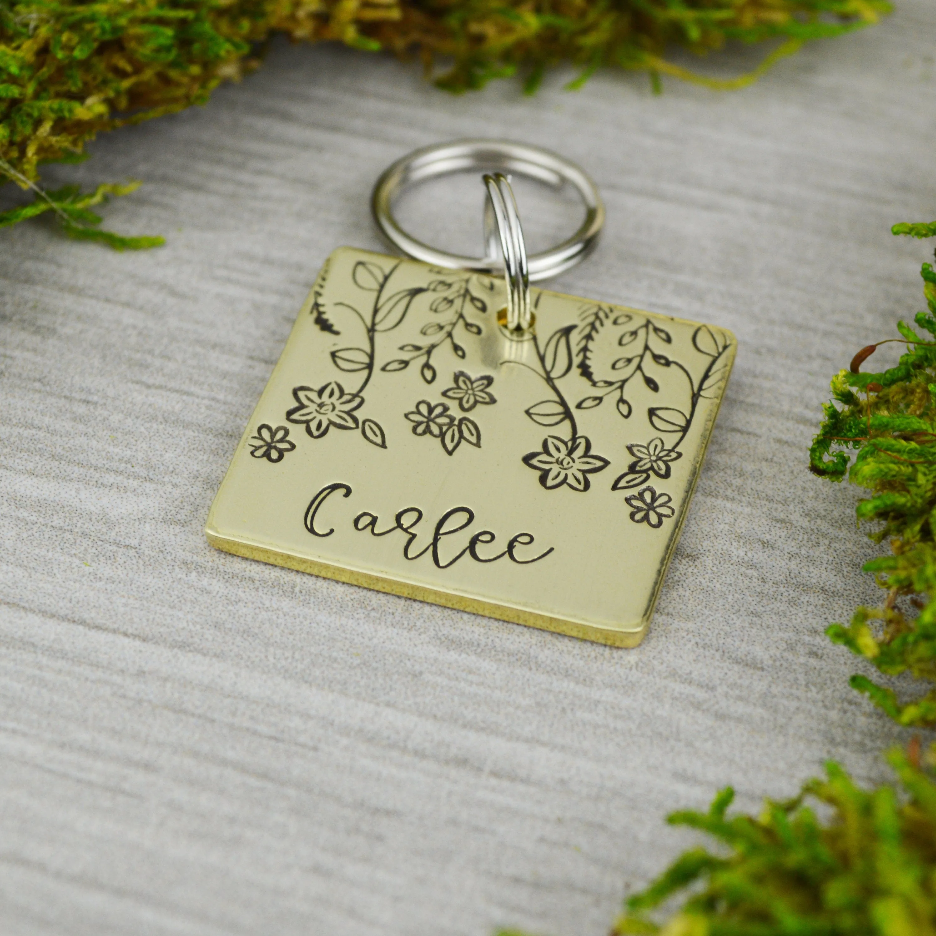 Garden View Pet ID Tag