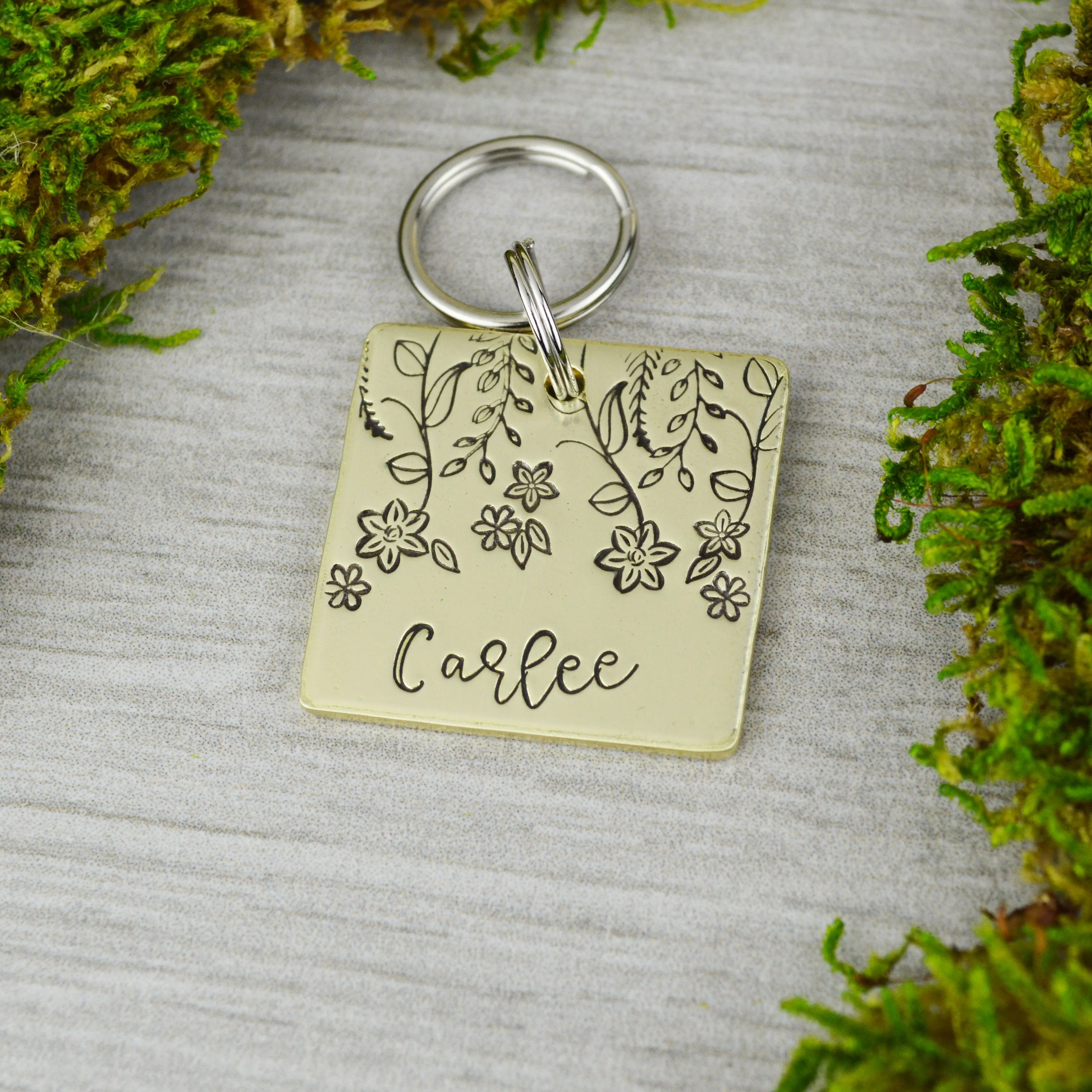 Garden View Pet ID Tag